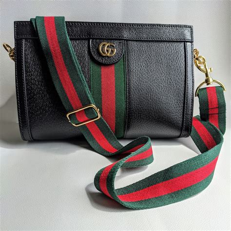 gucci wide strap purse